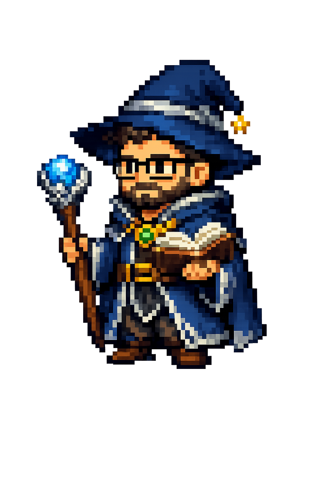 Sivam Pasupathipillai as a wizard